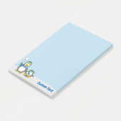 Sneeuwballende Pinguïns Post-it Notities Post-it® Notes (Schuin)
