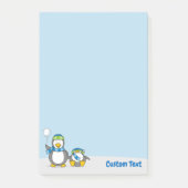 Sneeuwballende Pinguïns Post-it Notities Post-it® Notes (Voorkant)