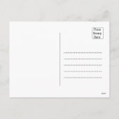 sneeuwballengevecht feestdagenkaart (Achterkant)