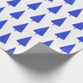 Sneeuwbalpatroon Stippen Cadeaupapier (Hoek)