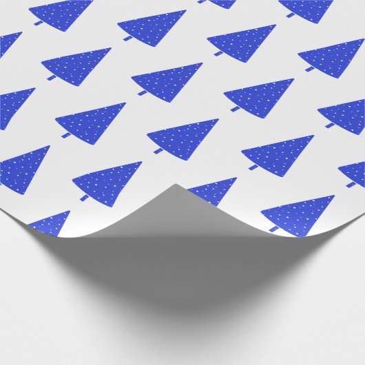 Sneeuwbalpatroon Stippen Cadeaupapier (Hoek)