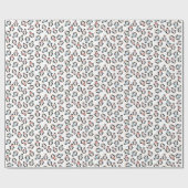 Sneeuwbalpinguïns Verpakkingspapier Cadeaupapier (Vlak)