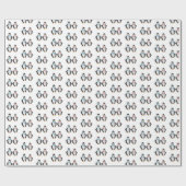 Sneeuwbalpinguïns Verpakkingspapier Cadeaupapier (Vlak)