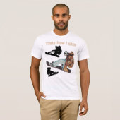 sneeuwbalshirt - Gepersonaliseerd T-shirt (Voorkant volledig)