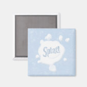 sneeuwbalspleetmagneet magneet (Voorkant / Achterkant)