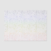 Sneeuwbalsterren voor de regenboogstralen tissuepapier (Voorkant)