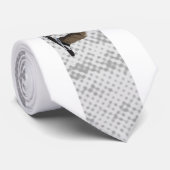 sneeuwbalstropdas stropdas (Opgerold)