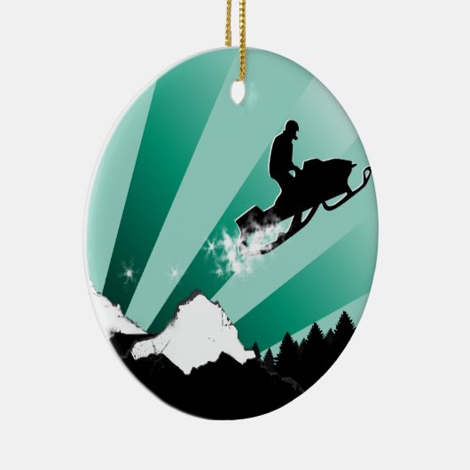 sneeuwband keramisch ornament (Rechts)