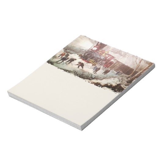 Sneeuwband Notitieblok (Linkerzijde)