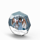 sneeuwbank | Familie Kerstmis Fotoblokken (Rechts)