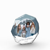 sneeuwbank | Familie Kerstmis Fotoblokken (Links)