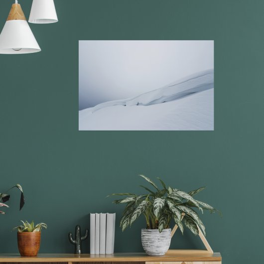 Sneeuwbank Poster (Woonkamer 1)