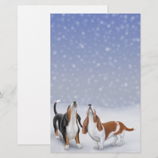 Sneeuwbanketbakkerij Briefpapier (Voorkant / Achterkant)