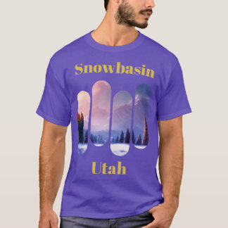 Sneeuwbassin ski Utah 3 T-shirt