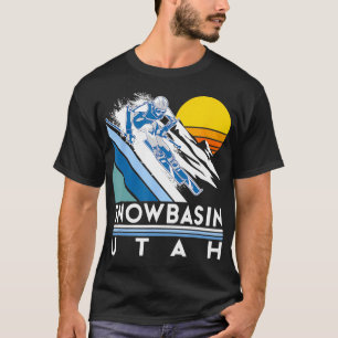 Sneeuwbassin Utah Retro Ski T-shirt