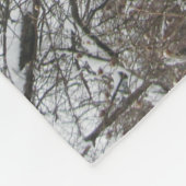 Sneeuwbeagle jongen Vleekzak Fleece Deken (Hoek)