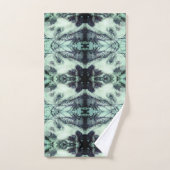 Sneeuwbedekkende pijnnaalden WinterNatuur Abstract Bad Handdoek (Handdoek)