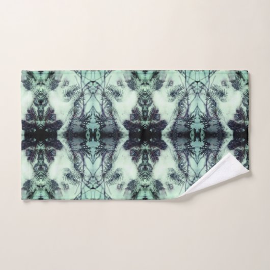 Sneeuwbedekkende pijnnaalden WinterNatuur Abstract Bad Handdoek (Handdoek)