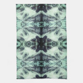 Sneeuwbedekkende pijnnaalden WinterNatuur Abstract Theedoek (Verticaal)