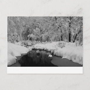Sneeuwbedekking Briefkaart