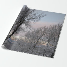 Sneeuwbedekking Cadeaupapier