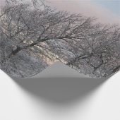 Sneeuwbedekking Cadeaupapier (Hoek)