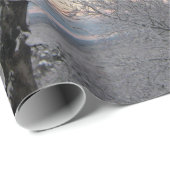 Sneeuwbedekking Cadeaupapier (Rol Hoek)