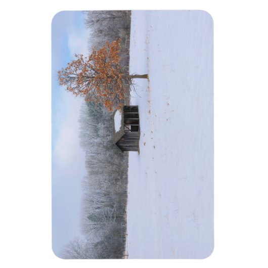 Sneeuwbedekking dok magneet (Verticaal)