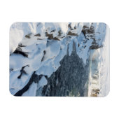 Sneeuwbedekking godafoss Waterfall Magneet (Horizontaal)