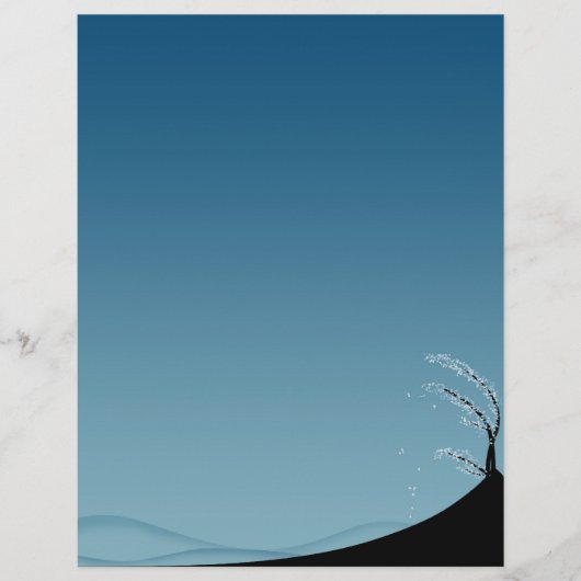 Sneeuwbedekking landschap (Voorkant)