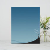 Sneeuwbedekking landschap (Staand voorkant)