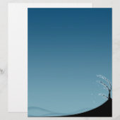 Sneeuwbedekking landschap (Voorkant / Achterkant)