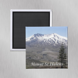 Sneeuwbedekking montagekit St Helens Volcano Magneet