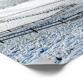 Sneeuwbedekking Ozark Hills Poster (Hoek)