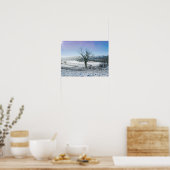 Sneeuwbedekking Ozark Hills Poster (Keuken)