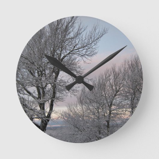 Sneeuwbedekking Ronde Klok (Voorkant)