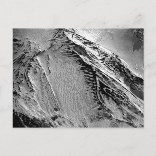 Sneeuwbedekking rondreis top Fuji Briefkaart (Voorkant)