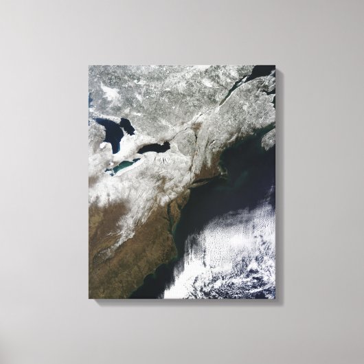 Sneeuwbedekking uit Canada Canvas Afdruk (Voorkant)