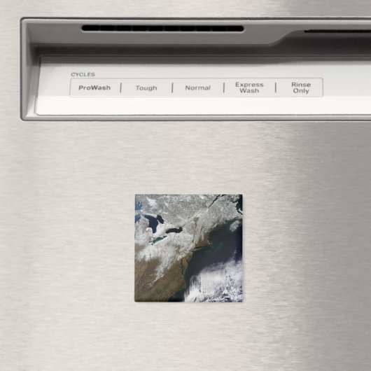 Sneeuwbedekking uit Canada Magneet (Insitu (Vaatwasser))