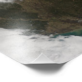 Sneeuwbedekking uit het noordoosten van Texas Foto Afdruk (Hoek)