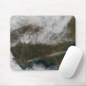 Sneeuwbedekking uit het noordoosten van Texas Muismat (Met muis)