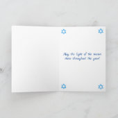 sneeuwbedekking winterblauwe pijnbomen Kaart (Binnen)