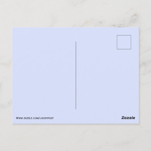 Sneeuwbedekking Wolf Briefkaart (Achterkant)