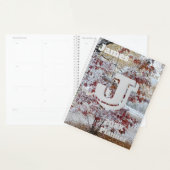 Sneeuwbedekte eikenboom, herfst / winterscène planner (Display)