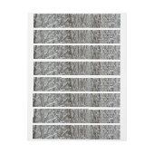 Sneeuwbedekte takken winter Abstract (Vel)