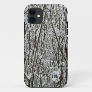 Sneeuwbedekte takken winter Abstract Case-Mate iPhone Case