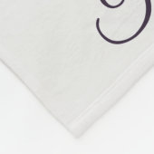 sneeuwbedekte winterfoto's van gevectoriseerde fam fleece deken (Hoek)