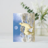 sneeuwBeer Briefkaart (Staand voorkant)