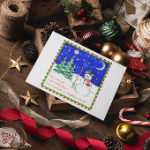 Sneeuwbeer Kerst Kaart