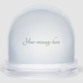 Sneeuwbeer Schattige Baby Beer Winter Sneeuwbol (Achterkant)